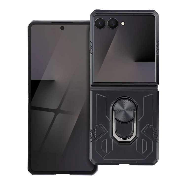 Galaxy Z Flip 7 Mobilskal Armor - Svart | 2353 | AlltMobil