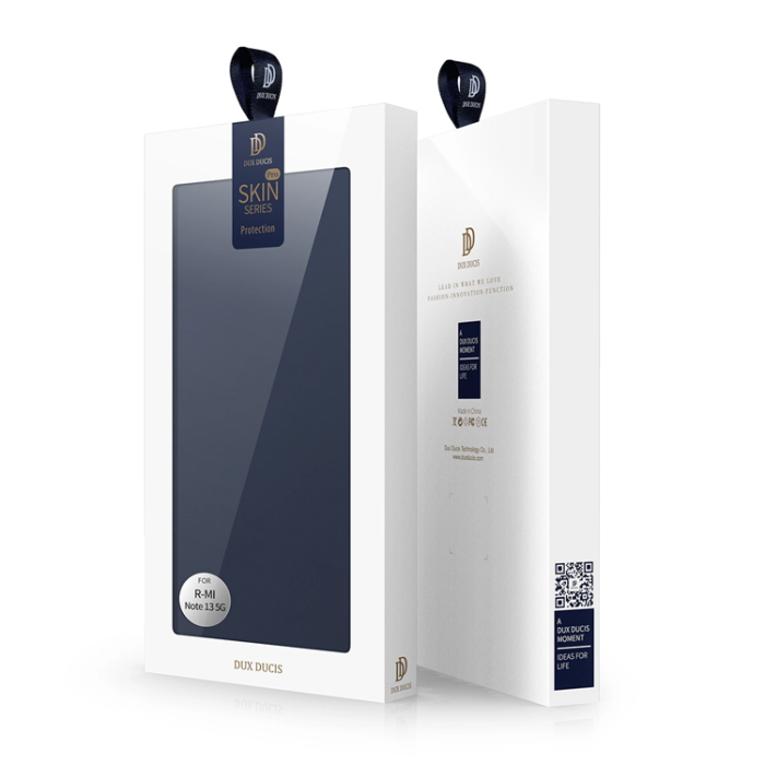 Dux Ducis - Dux Ducis Xiaomi Redmi Note 13 5G Plånboksfodral Skin Pro - Blå