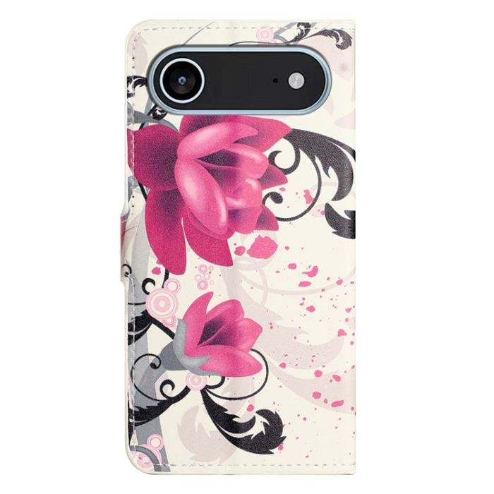 A-One Brand - iPhone Air Plånboksfodral Pattern Print - Lotus