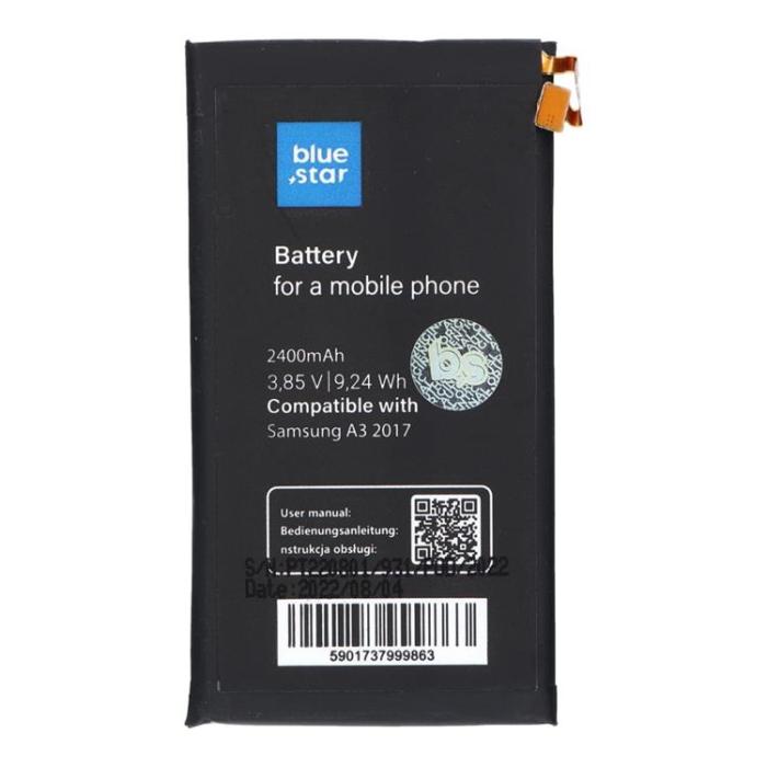 OEM - Blue Star Samsung A3 2017 Batteri 2400 mAh