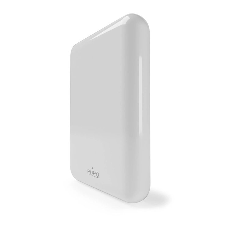 Puro Powerbank 5000mAh 20W Power Mag Delivery USB-C - Vit | 505295 | AlltMobil