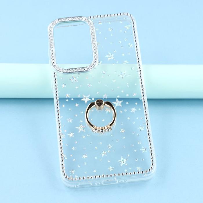 OEM - Samsung Galaxy S26/S26 Pro Skal TPU + PC IMD - Stjärntransparent