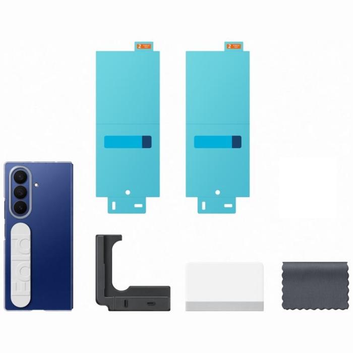 Samsung - Samsung Galaxy Z Fold 7 Mobilskal Clear Grip - Transparent