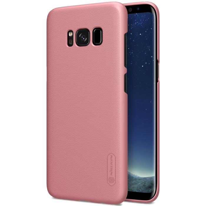 Nillkin - Nillkin Frosted Mobilskal till Samsung Galaxy S8 Plus - Roséguld