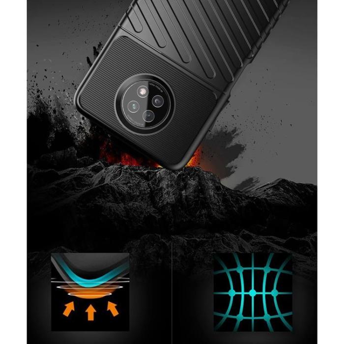 UTGATT1 - Thunder Flexible Skal Xiaomi Redmi Note 9T - Blå