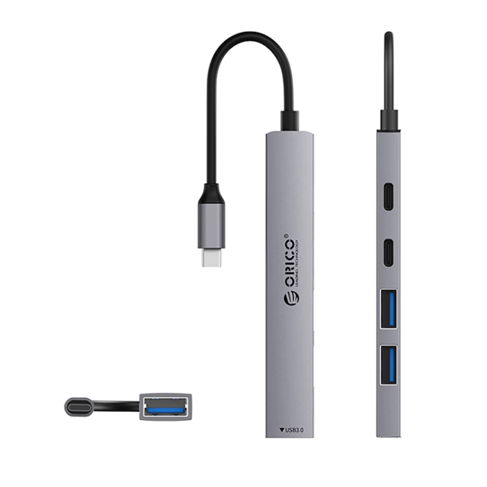 ORICO - Orico Hubb 2xUSB-A 2.0 1x USB-A 3.0 1xUSB-C 2.0 + 1xUSB-C