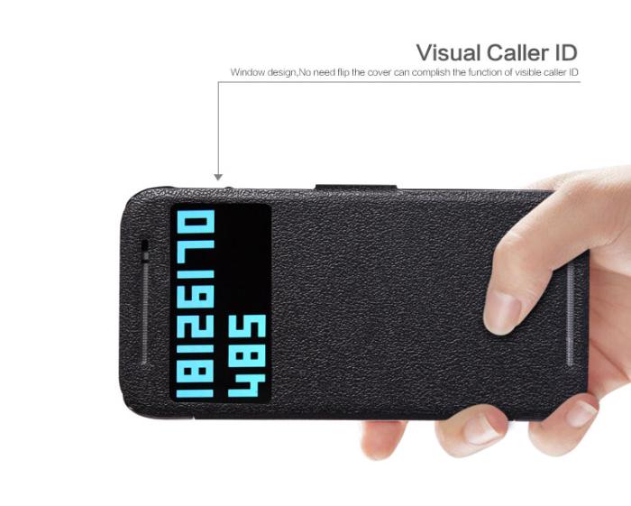 UTGATT4 - Nillkin Fresh Series fodral till HTC One M8 - (Svart)