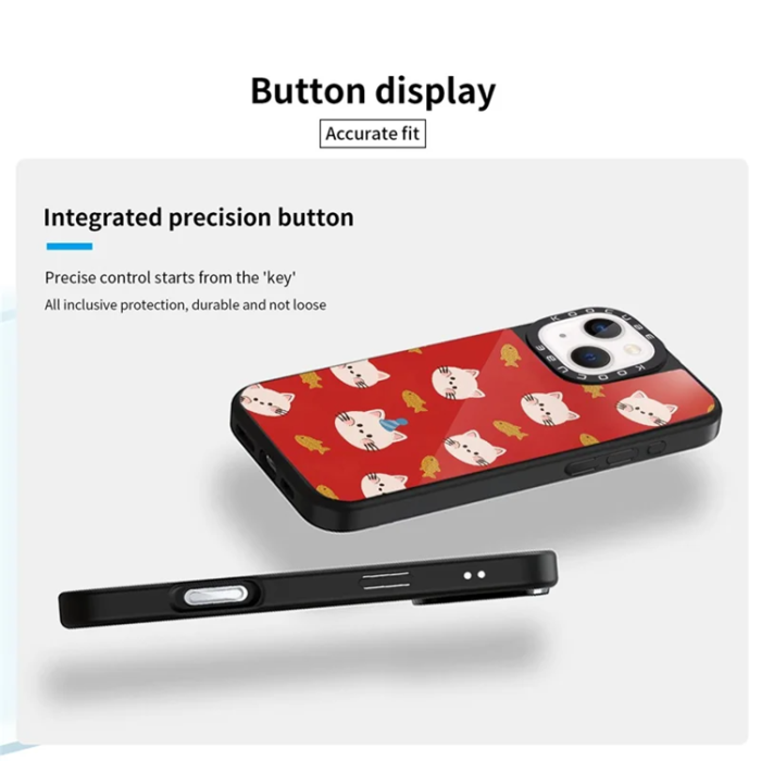 A-One Brand - iPhone 14 Mobilskal MagSafe Aluminium Silikon