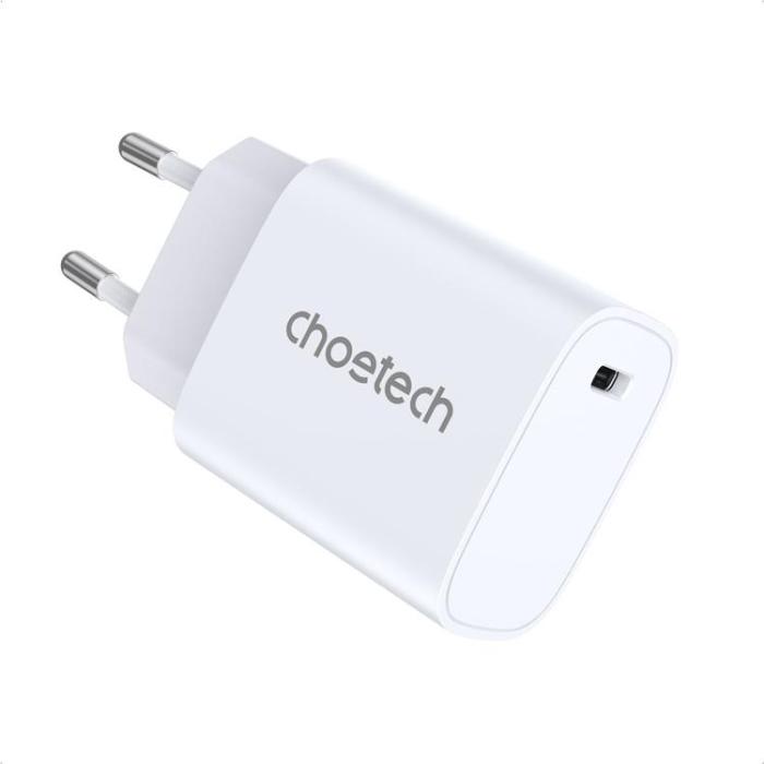 Choetech - Choetech Väggladdare 20W USB-C - Vit