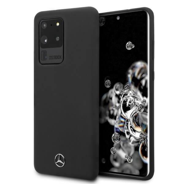 Mercedes Case Samsung Galaxy S20 Ultra G988 Skal Silikon Linje Svart | 2353 | AlltMobil