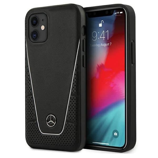 Mercedes Case skal Dynamic Line iPhone 12 mini 5.4"""" Svart | 2353 | AlltMobil