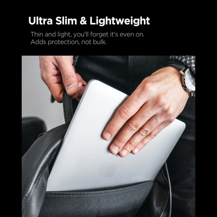 Spigen - Spigen Skal För Macbook Pro 16 Airskin - Frost Clear