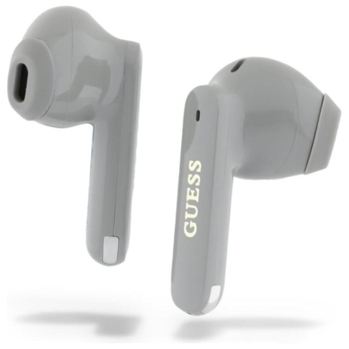 Guess - Guess TWS In-Ear Hörlurar Elongated Printed Logo - Grå