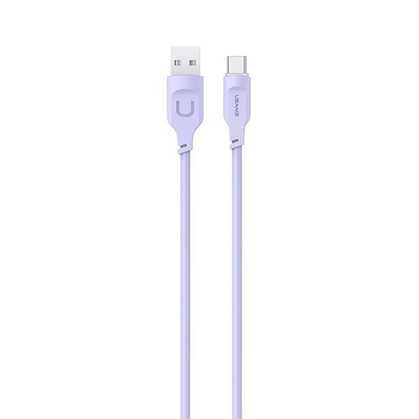 USAMS Kabel USB-C 6A 1,2m Display Lithe (US-SJ568) - Lila
