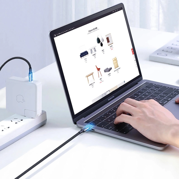 Ugreen - Ugreen USB-C Till USB-C 100W 5A 1.5m Kabel - Grå