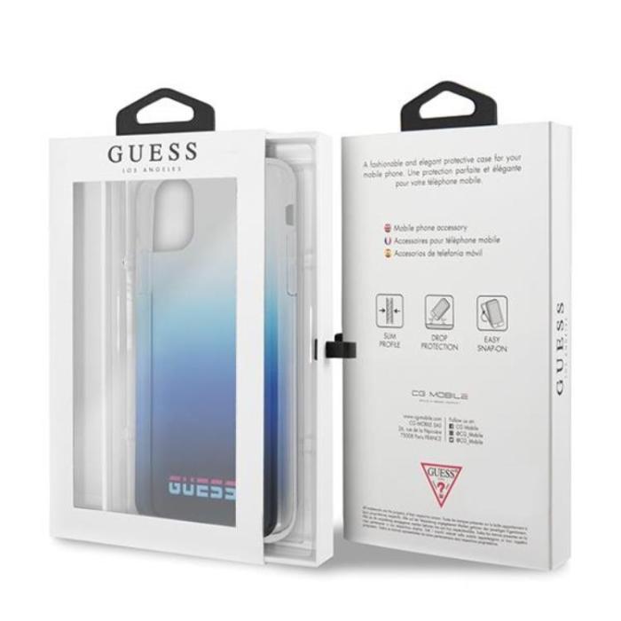 Guess - Guess Gradient California Skal iPhone 11 Pro Max - Blå