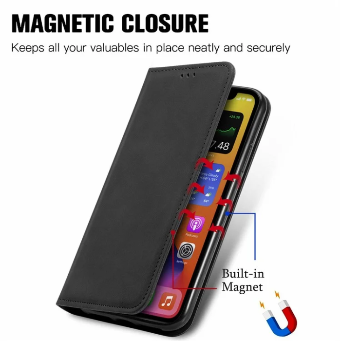 A-One Brand - Google Pixel 10/10 Pro Plånboksfodral Magnetic Absorption - Svart