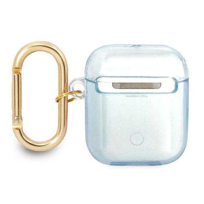 Guess - Guess AirPods Skal Strap Collection - Blå