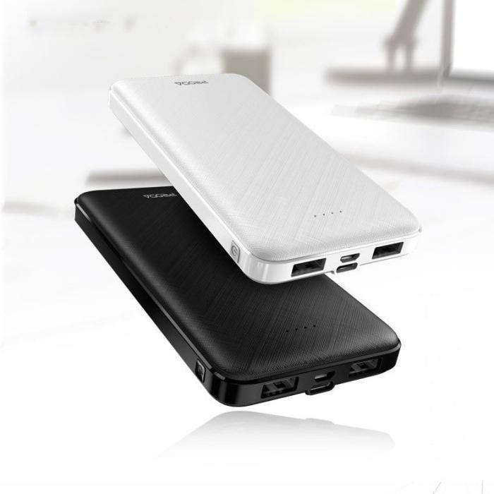 UTGATT5 - Proda Power Bank 10000mAh 2x USB - Svart