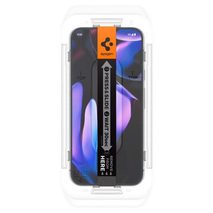 Spigen - Spigen [2-Pack] Google Pixel 9 Pro XL Skärmskydd Härdat Glas EZ-FIT
