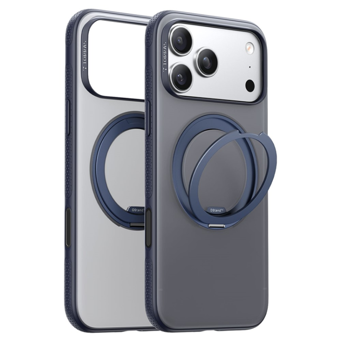 Torras - TORRAS iPhone 17 Pro Max Mobilskal MagSafe O Fitness - Mörkblå