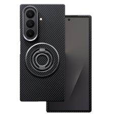A-One Brand - Galaxy Z Fold 7 Mobilskal MagSafe Kevlar Metal Ring - 600D Fine Texture