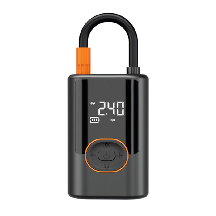 OEM - Bärbar Trådlös Bildäckpump med Powerbank - Svart