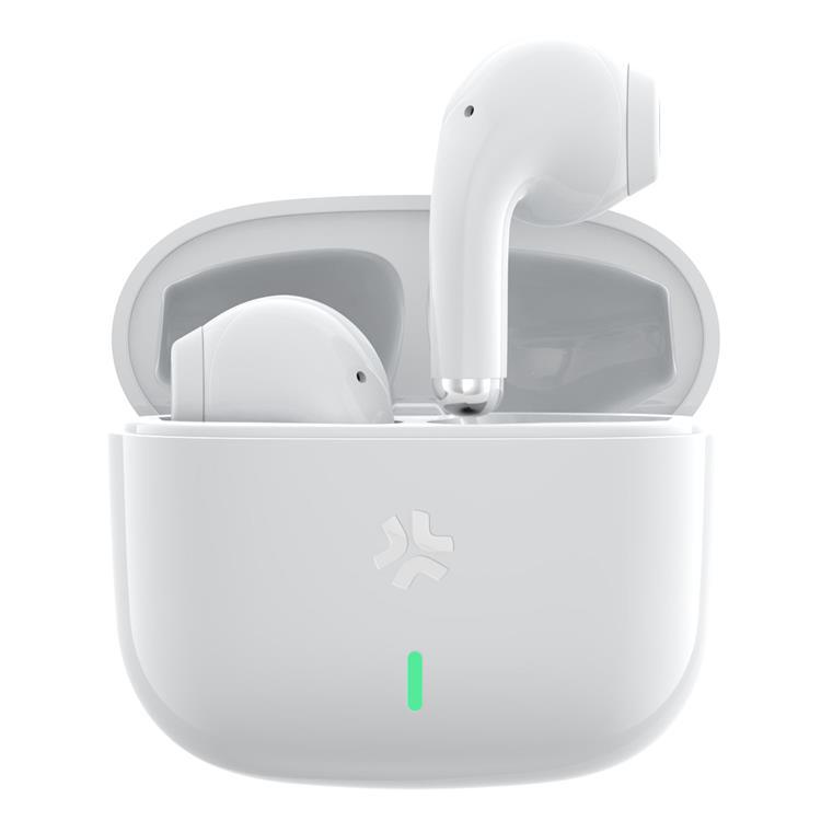 Celly Tips1 True Wireless Bluetooth In-Ear-Hörlurar Drop - Vit | 505771 | AlltMobil