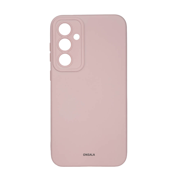 Onsala Galaxy S23 FE Mobilskal Silikonkänsla - Rosa | 2353 | AlltMobil
