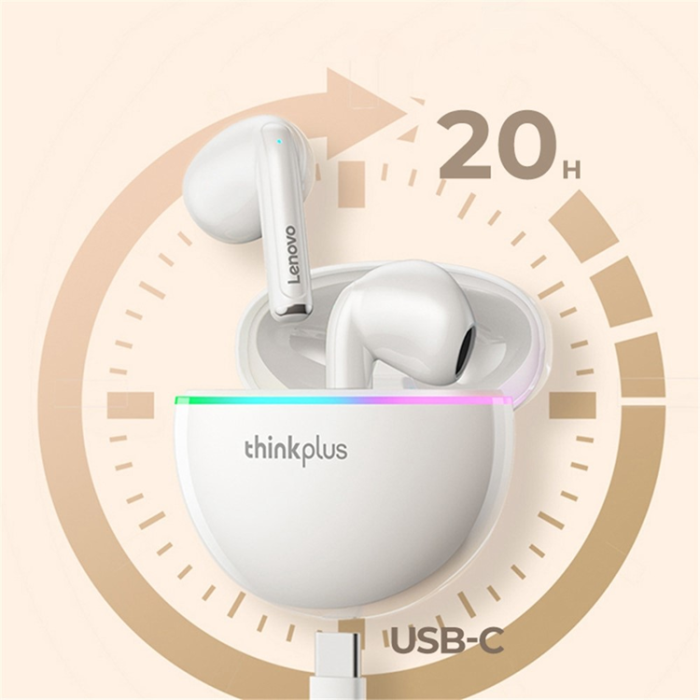 Lenovo - LENOVO TWS Trådlösa Bluetooth-Hörlurar In-ear Thinkplus XT97