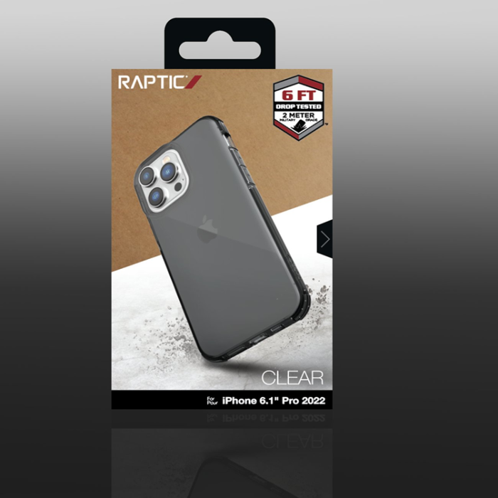 Raptic - Raptic iPhone 14 Pro Skal Armored - Grå