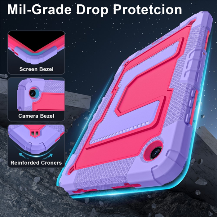 A-One Brand - Galaxy Tab A9 Plus Skal Kickstand Med Rem Anti Drop