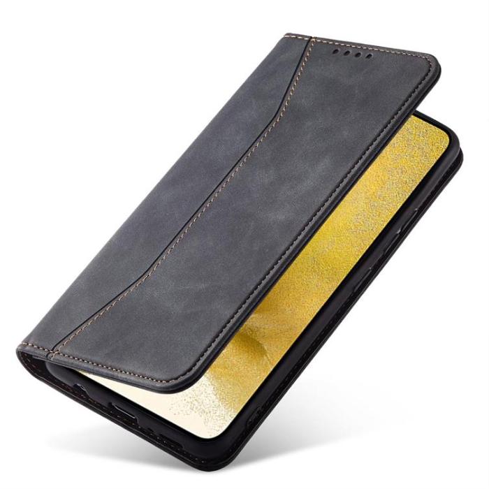 OEM - Galaxy S22 Plus Plånboksfodral Magnet Fancy - Svart