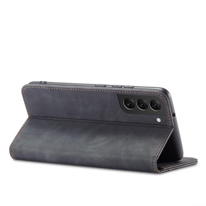 OEM - Galaxy S22 Plus Plånboksfodral Magnet Fancy - Svart