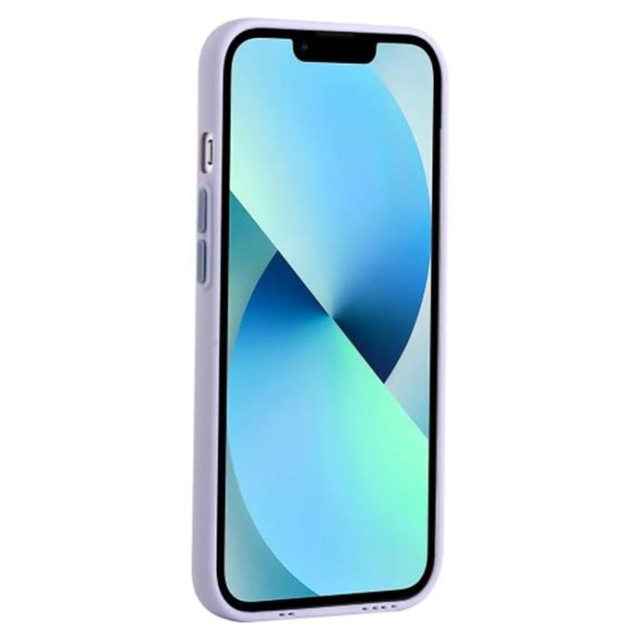 Taltech - iPhone 15 Mobilskal Korthållare TPU - Lila