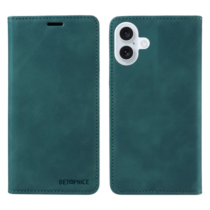BETOPNICE - Betopnice iPhone 17 Plånboksfodral Magnetic RFID Blocking - Grön