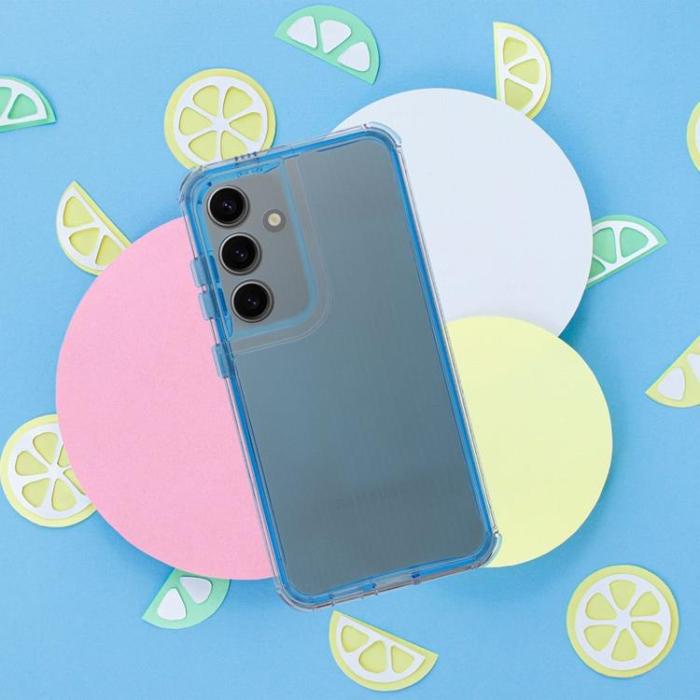OEM - Galaxy A16 5G Mobilskal Matrix Clear - Blå