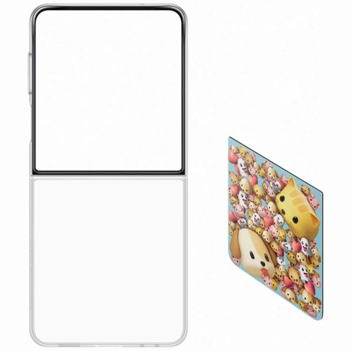 Samsung - Samsung Galaxy Z Flip 7 Mobilskal Flipsuit - Transparent