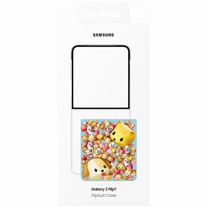 Samsung - Samsung Galaxy Z Flip 7 Mobilskal Flipsuit - Transparent