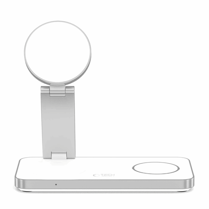 Tech-Protect - 3-in-1 Magsafe Trådlös Laddare iPhone, Apple Watch, AirPods Qi 15W
