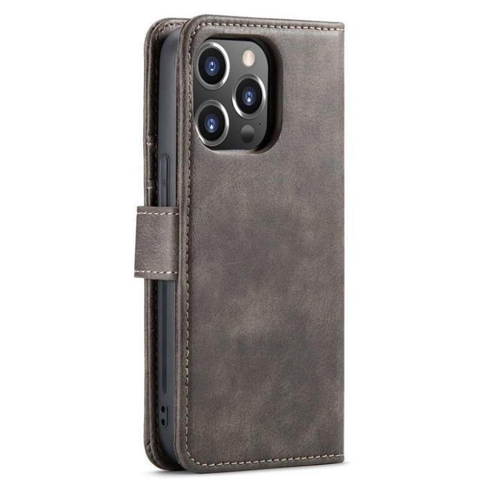 DG.MING - DG.MING iPhone 15 Pro Max Plånboksfodral Äkta Läder 2in1