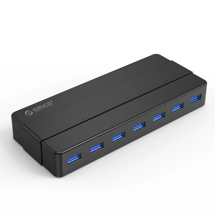 Orico Hubb 7xUSB-A 3.0 - Svart | 311 | AlltMobil