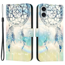A-One Brand - iPhone 16 Plus Plånboksfodral Printing Pattern Med Rem
