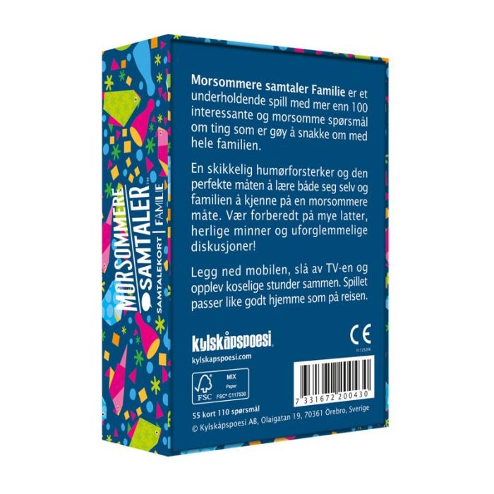 KYLSKPOESI - KYLSKPOESI Spel Morsomme Samtaler Familie (NO)