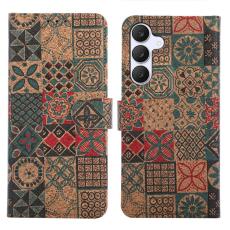 OEM - Pl&aring;nboksfodral f&ouml;r Samsung Galaxy S26 Konstl&auml;der St&auml;ll - Blommor