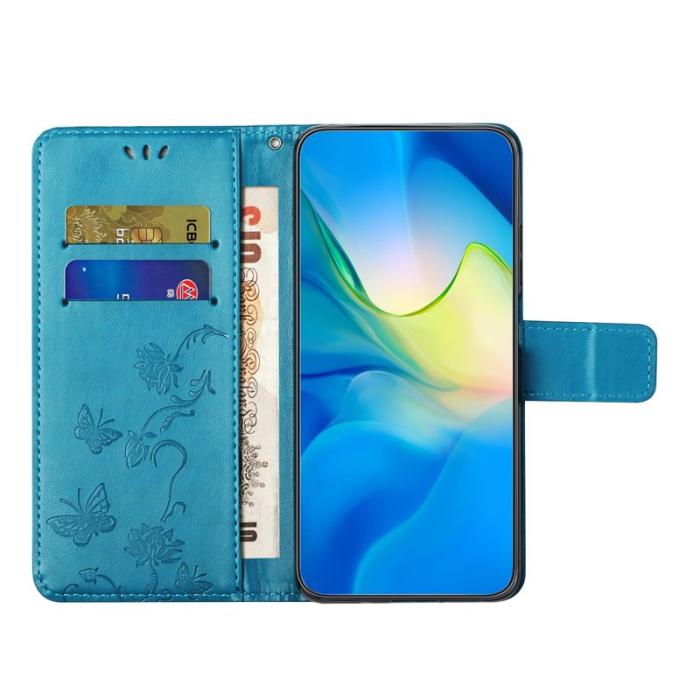 OEM - Plånboksfodral för Samsung Galaxy S26 Konstläder Ställ - Blå