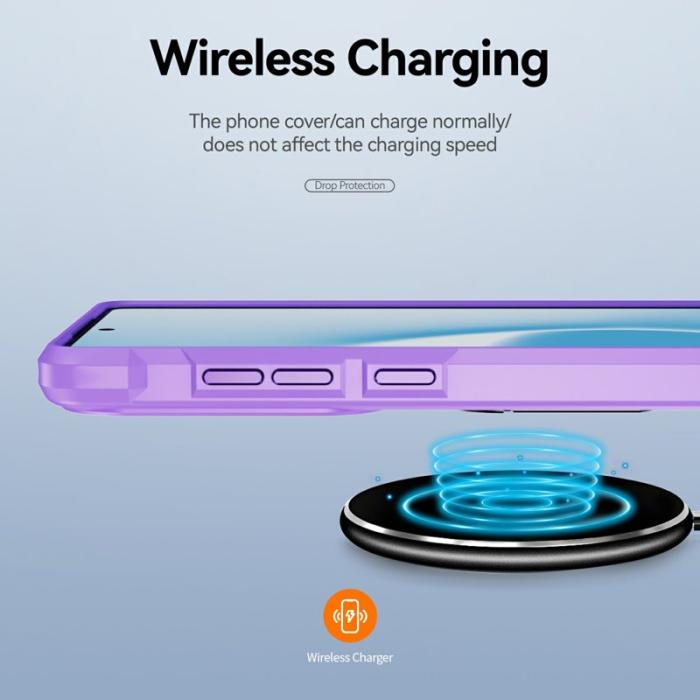 OEM - Mobilskal för Samsung Galaxy S26 Ultra Stöttålig PC + TPU - Lila