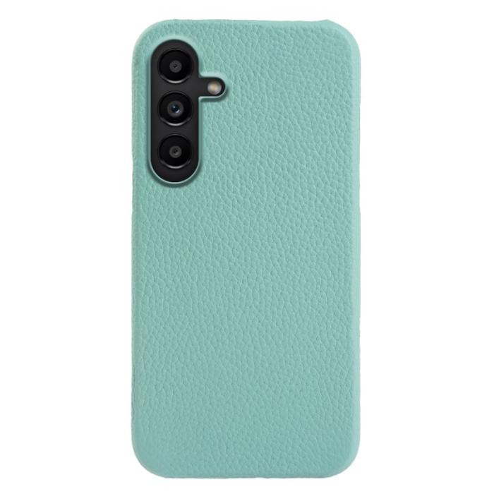 OEM - Mobilskal för Samsung Galaxy S26 Plus Magnetiskt Äkta läder + PC - Mintgrön