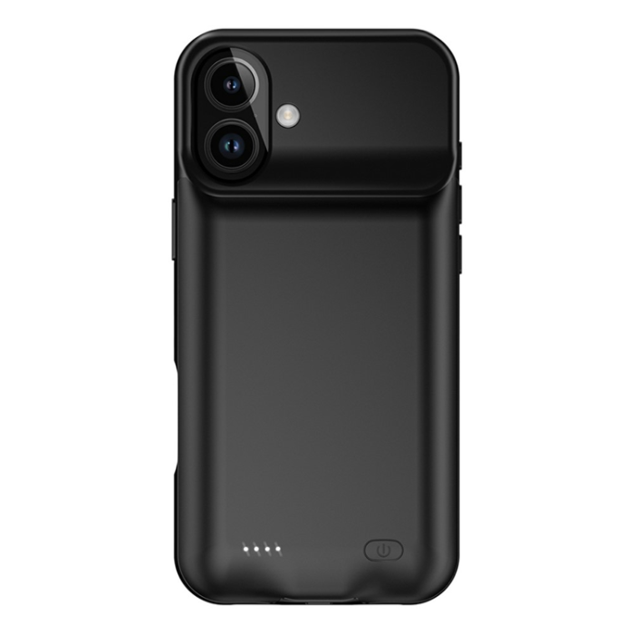 A-One Brand - iPhone 17 Batteriskal 6000mAh - Svart