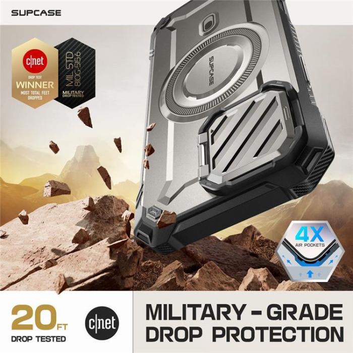 SupCase - Supcase iPhone 16 Pro Max Mobilskal Magsafe UB XT - Grå